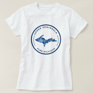 Upper Peninsula Pure Michigan Waterverf T-shirt