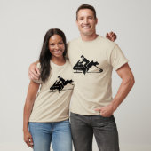 "Upper Peninsula UP Sled"-hoezen.com Ash T-shirt (Unisex)