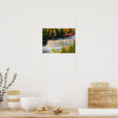 Upper Tahquamenon Falls in Automne Poster (Cuisine)