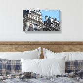 Upper West Side Asection Building New York City Canvas Afdruk (Insitu (Slaapkamer))
