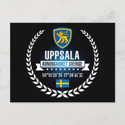 Uppsala Briefkaart (Voorkant)