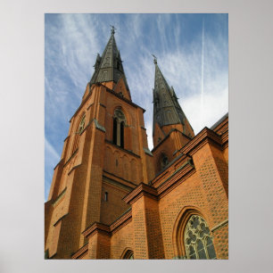 Uppsala Cathedraal Print
