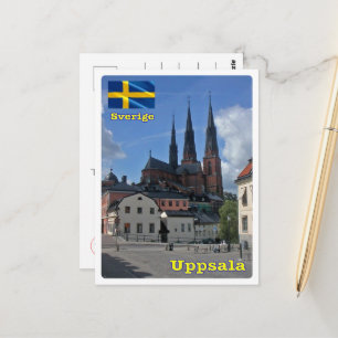 Uppsala - Zweden - Briefkaart