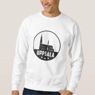 Uppsala Zweden City Skyline Cityscape Grappig cade Trui