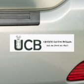 Upright Canine Brigade Bumpersticker (Op auto)