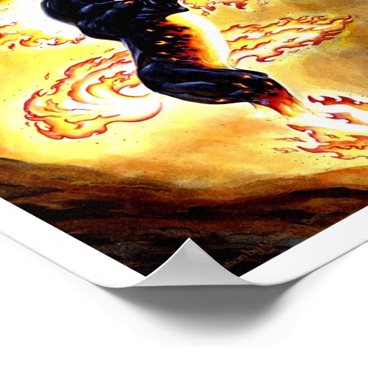 Upright Nightmare Poster (Hoek)