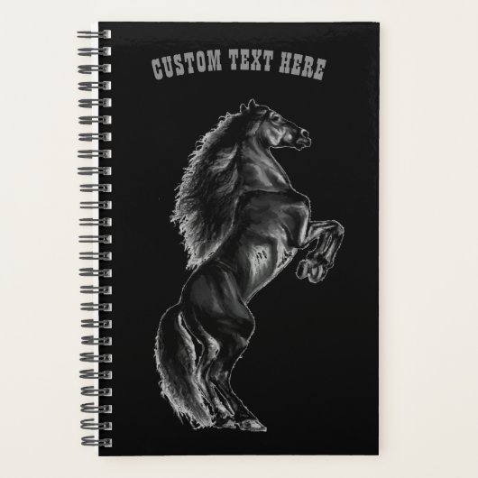 Upright-planner - aangepaste tekst en kleuren planner (Voorkant)