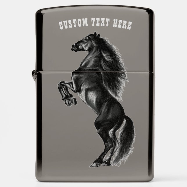 Upright Zippo Lighter Gift (Front)