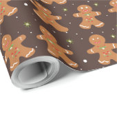 UPS Gingerbread Cadeaupapier (Rol Hoek)