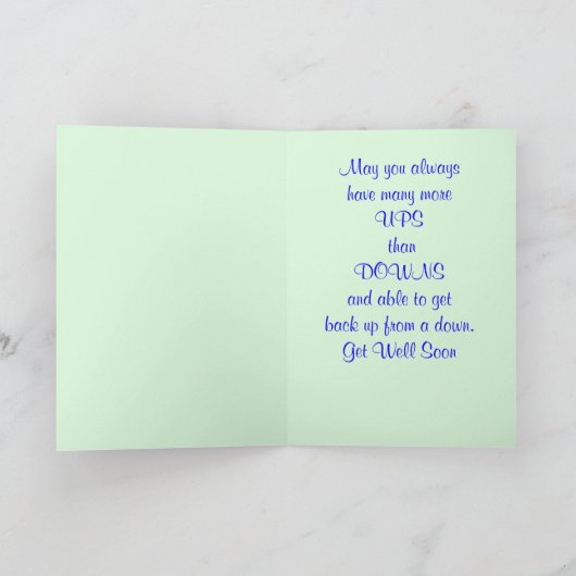 UPS & ver*slaan-past aan Kaart (Binnen)