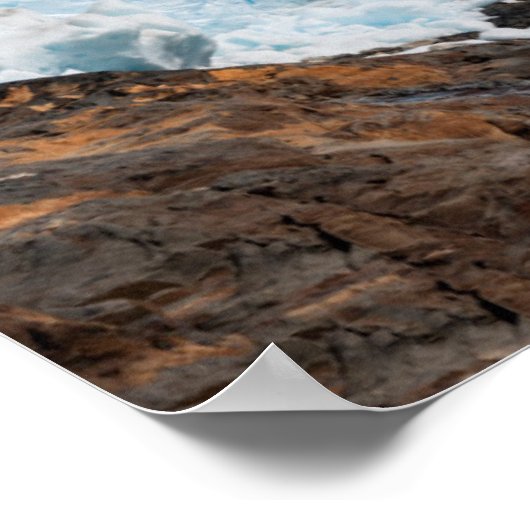 Upsala Glacier Poster (Hoek)