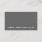 Upscale Afbeelding Fotohouder Neutral Grey Corpora Visitekaartje (Achterkant)