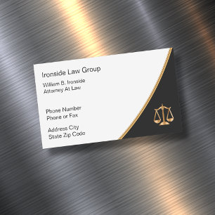 Upscale Attorney Visitekaartje Magnets Magnetisch Visitekaartje