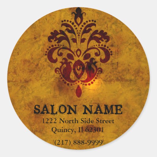 Upscale Business Sticker (Voorkant)