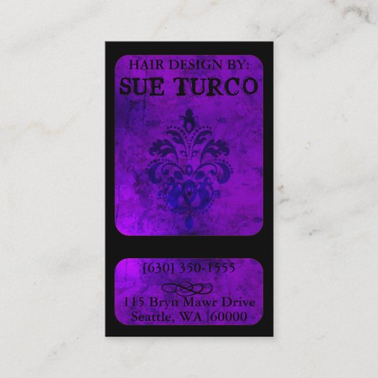 Upscale Moderne Visitekaartjes (Voorkant)