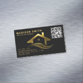 Upscale Real Estate Design Magnetisch Visitekaartje (Voorbeeld)