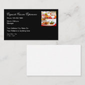 Upscale Restaurant Elegant Cuisine Visitekaartje (Voorkant / Achterkant)