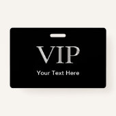 Upscale VIP-bezoeker Badge (Voorkant)