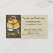 Upscale Vist Chartergids Business Fish Visitekaartje (Achterkant)