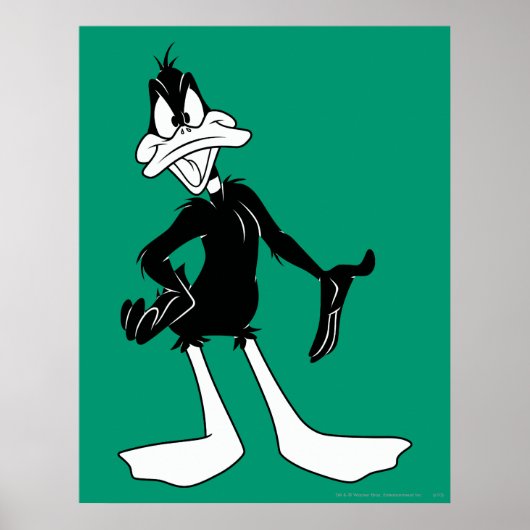 Upset DAFFY DUCK™ Poster (Voorkant)