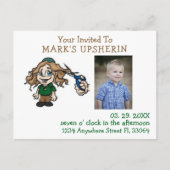 Upsherin Briefkaart Invitation (Voorkant)