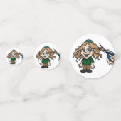 Upsherin Party Supplies Decor Confetti (Voorkanten)