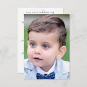 Upsherner Invitations Upshernish Invitation Upsher (Devant / Derrière)