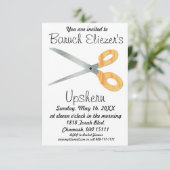 Upshernish Invitation Upsherin Invitations (Debout devant)