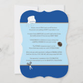 Upshernish of Upsherin First Hair Cut Celebration Kaart (Achterkant)