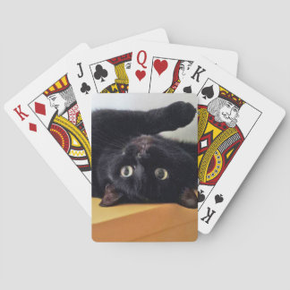 Upside Down Black Cat Classic Playing Cards Pokerkaarten