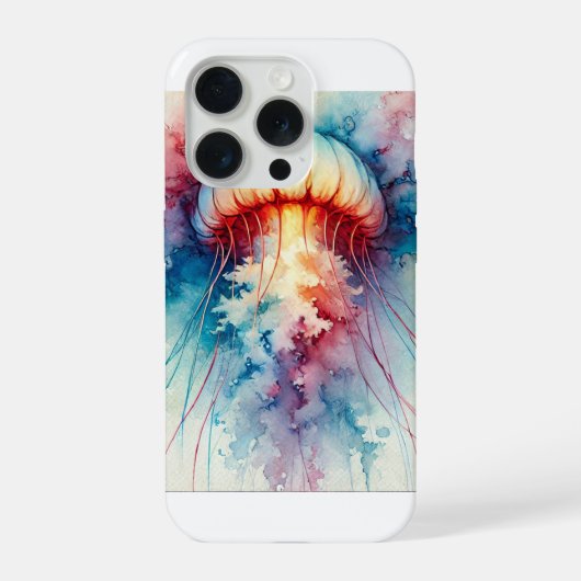 Upside Down Jellyfish 050824AREF123 - Watercolor (Verso)