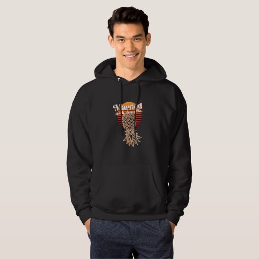 Upside Down Pineapple Swingers Polyamory Hoodie (Voorkant volledig)
