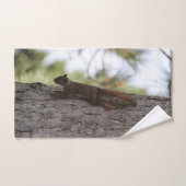 Upside Down Squirrel Towel Set Bad Handdoek (Handdoek)