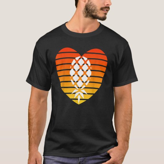 UpsideDown Pineapple Swingers Pineapple Not Vanill T-shirt (Voorkant)