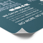 Upstart Farmers Manifesto Poster (Hoek)