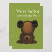 Upsy Daisy Uitnodiging (Voorkant / Achterkant)