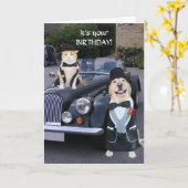 Uptown Birthday Kaart (Gele Bloem)