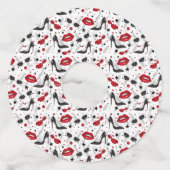 Uptown Girl Wijnglaslabel (Voorkant)