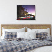 Uptown New Orleans Zonsondergang Canvas Afdruk (Insitu (Slaapkamer))