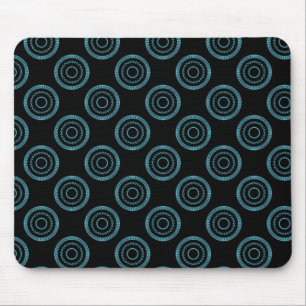 Uptown Posh Mousepad, Turquoise Muismat