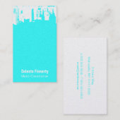 Uptown Snow Sky Visitekaartje (Voorkant / Achterkant)