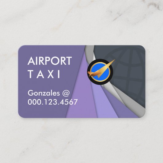 Upwards Sky Movement Global Destination Visitekaartje (Voorkant)