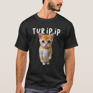 Ur Ip Ip El Gato Meme Verdrietige Huilende Kat Mun T-shirt