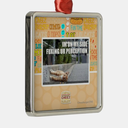 Ur Perception Metalen Ornament (Rechts)