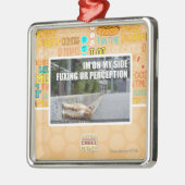 Ur Perception Metalen Ornament (Links)