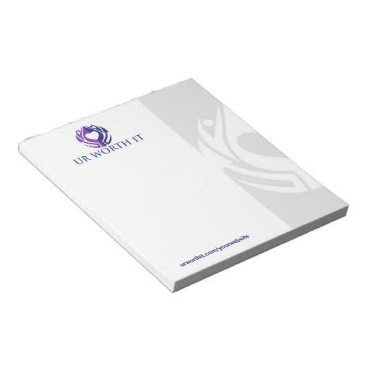 UR WORTH IT  NOTITIEBLOK (Schuin)