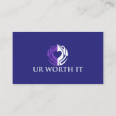 UR WORTH IT Reference Card Aanbevelingskaartje (Achterkant)