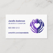 UR WORTH IT Reference Card Aanbevelingskaartje (Voorkant)