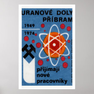 Uraanwinning - Luciferdoosje Print - Tsjechische M