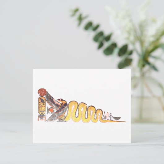 Uraeus Briefkaart (Staand voorkant)